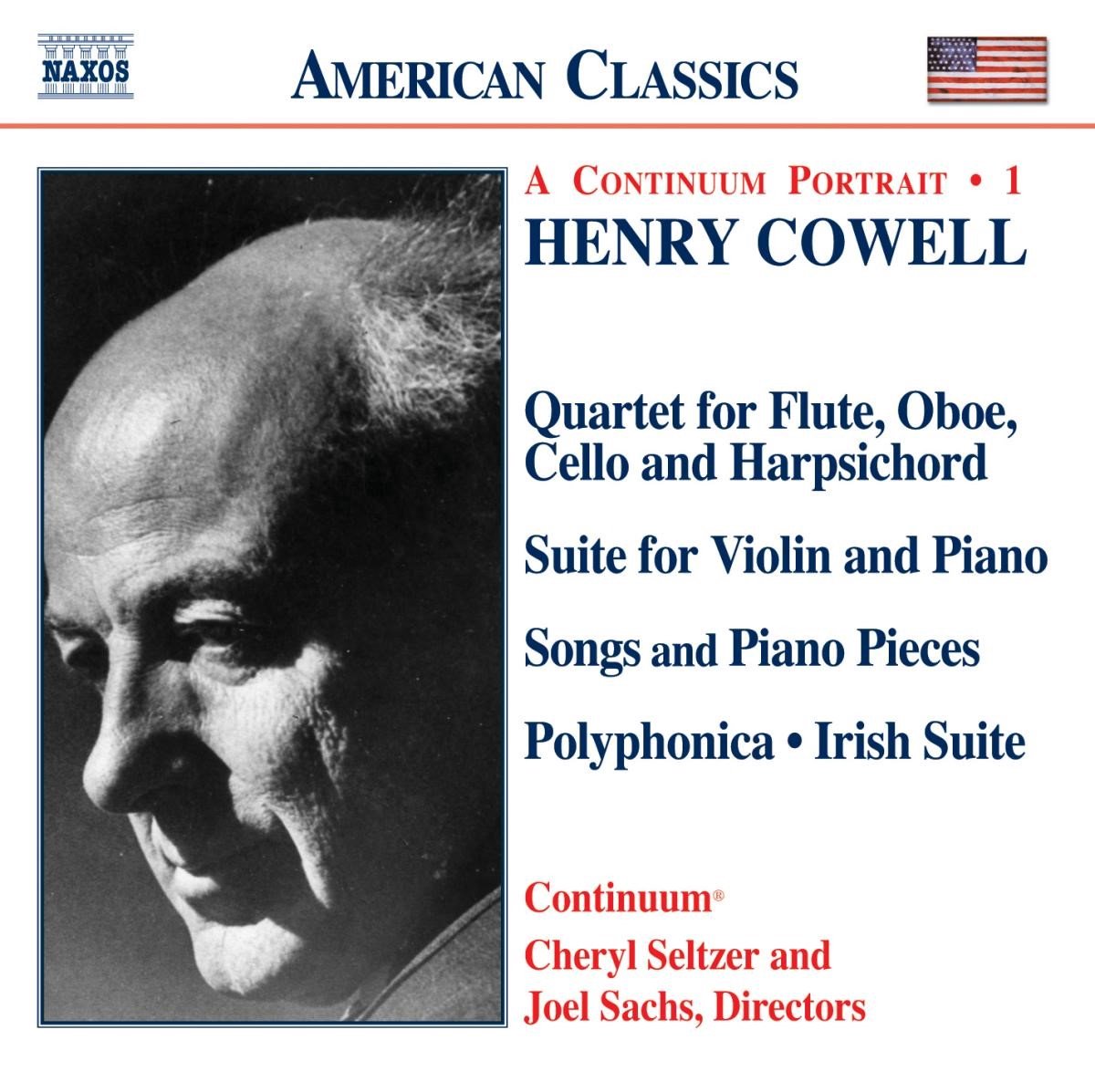 Continuum - Cowell: Piano Chamber And Vocal Works 1 (CD)