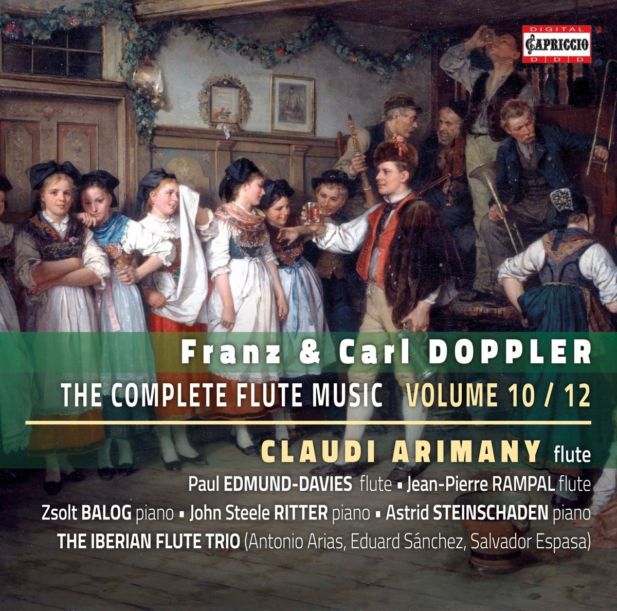Jean-Pierre Rampal, Claudi Arimany & Paul Edmund - The Complete Flute Music - Volume 10/12 (CD)