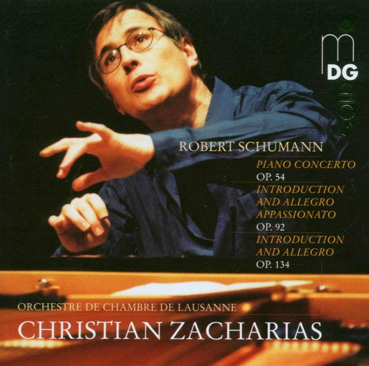 Orchestre De Chambre De Lausanne, Christian Zacharias - Schumann: Concertos (DVD)