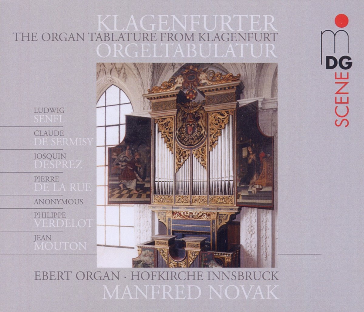 Manfred Novak - The Organ Tablatur From Klagenfurt (2 CD)