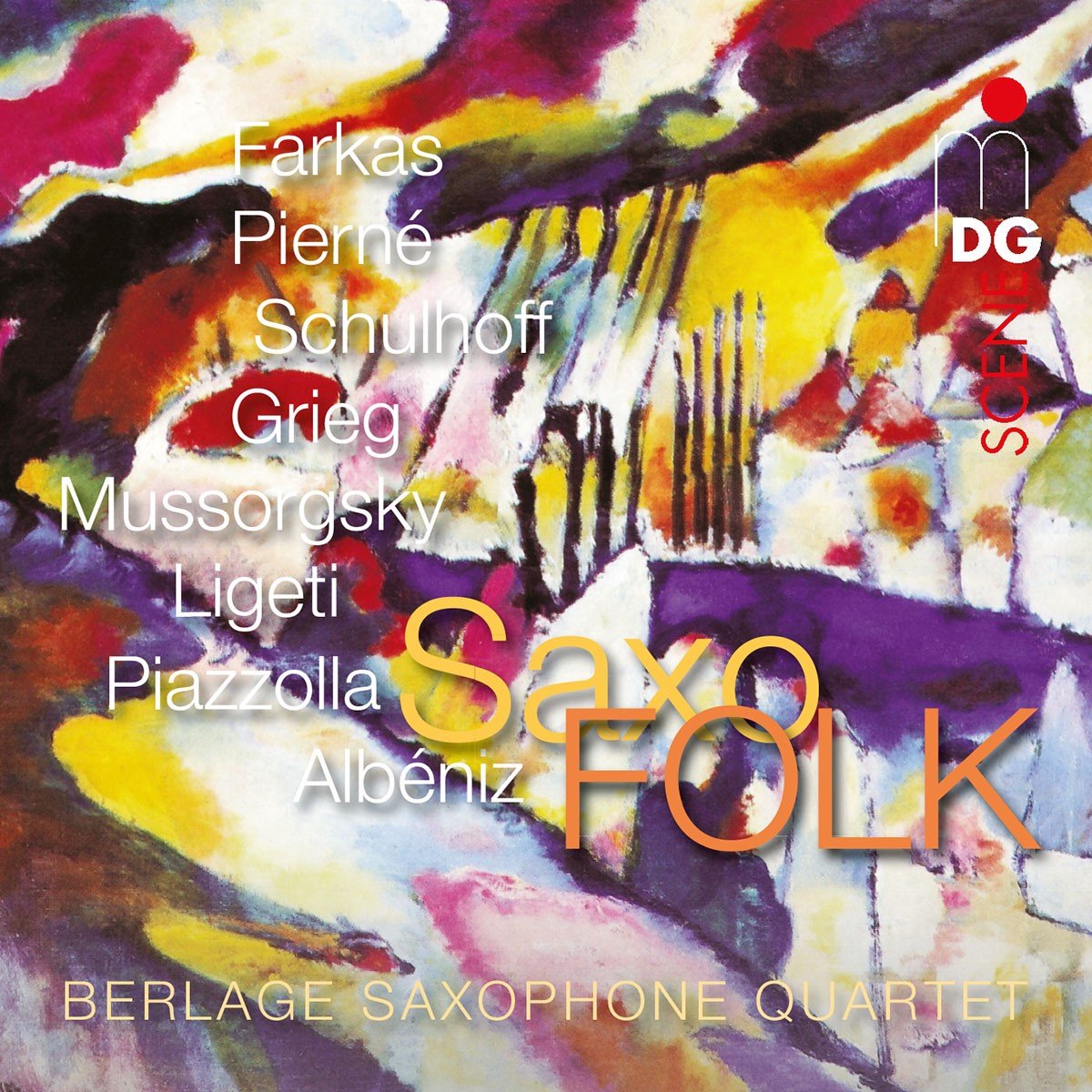 Berlage Saxophone Quartet - Saxofolk (SACD)