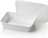 Magnetronbak, vershouddoos, prep meal, PP, 500ml, 173 serie, wit, incl. deksel, 25 stuks