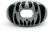 Battle Sports Science Predator Silver / Black Oxygen Lip Protector Mouthguard