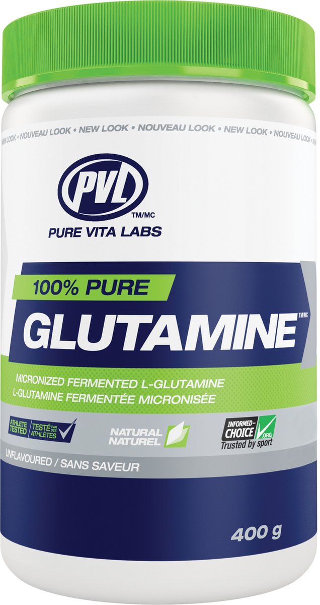 100% Pure Glutamine - unflavored (400g) Unflavored