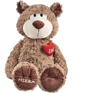 valentijnsdag knuffel - bruin | valentijn cadeautje voor hem - haar | valentijnsdag teddybeer | love teddybeer | liefdescadeau