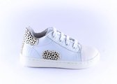 Clic sneaker CL-20320 wit leopard  hart-24