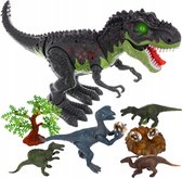 Ariko Dinosaurus T-Rex + nest - Interactieve Dinosaurus - Eieren - Licht en Geluid - inclusief batterijen