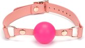 Pink Dream Leren Ball Gag