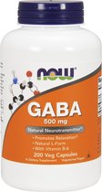 GABA 500mg Now Foods 200v-caps