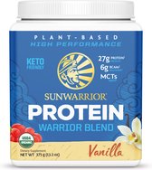 Sunwarrior blend proteine eiwitten vanille 375 gram