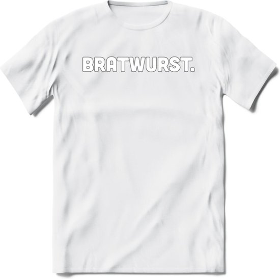 T-shirt Uomo Bratwurst Turingia, Motivo Roster E Salsicce, Germania Est, Regalo Divertente, Girocollo, Cotone