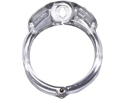 The Vice Chastity Device - Extra Ring Size XXL - transparent