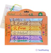 Tulasi - Giftpack Feng Shui - 6 doosjes wierook stokjes - incl. Handleiding