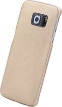 Samsung Galaxy S6 Edge Hoesje - Rock - Vogue Serie - Hard Kunststof Backcover - Goud - Hoesje Geschikt Voor Samsung Galaxy S6 Edge
