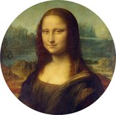 Behangcirkel Mona Lisa | ⌀ 100 cm | Wandecoratie | Wandcirkel