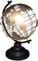 Eazy Living Globe de Décoration sur Pied 28 cm Goud