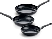 BK Easy Induction Ceramic Koekenpannenset - 3 delig - PFAS-vrij