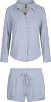 LingaDore  Faded Grey Pyjama Roze L