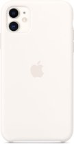 Apple Siliconen hoesje voor Apple iPhone 11 - Wit