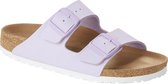 Birkenstock Arizona Vegan Slippers Dames Lavendeer Fog Narrow-fit - Maat 40