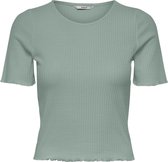Only T-shirt Onlemma S/s Short Top Noos Jrs 15201206 Jadeite Dames Maat - S