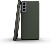 Samsung Galaxy S21 Plus Hoesje - Nudient - Thin Precise Serie - Hard Kunststof Backcover - Pine Green - Hoesje Geschikt Voor Samsung Galaxy S21 Plus