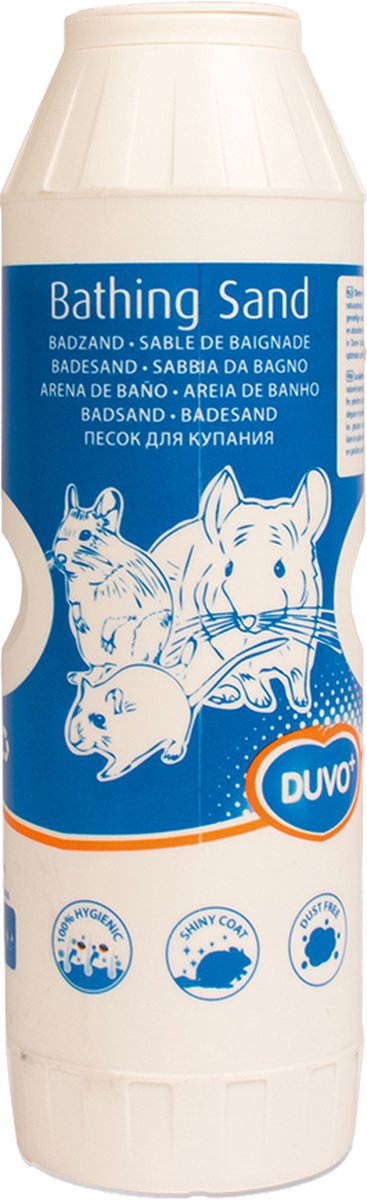 Duvo+ chinchilla badzand strooibus 1,9kg Duvo+ chinchilla badzand strooibus 1,9kg