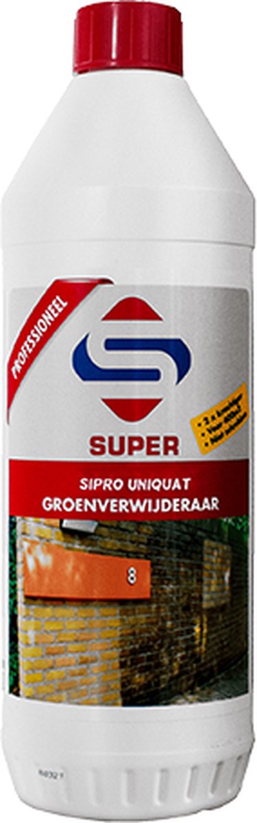 SuperCleaners - Groene aanslag verwijderaar - Sipro Uniquat - 1L - CONS100070 van Merkloos	 — afbeelding 4