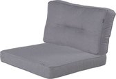 Hartman Loungekussens | Havana Seal Grey | 4 SETS | 75x75 + 75x40cm