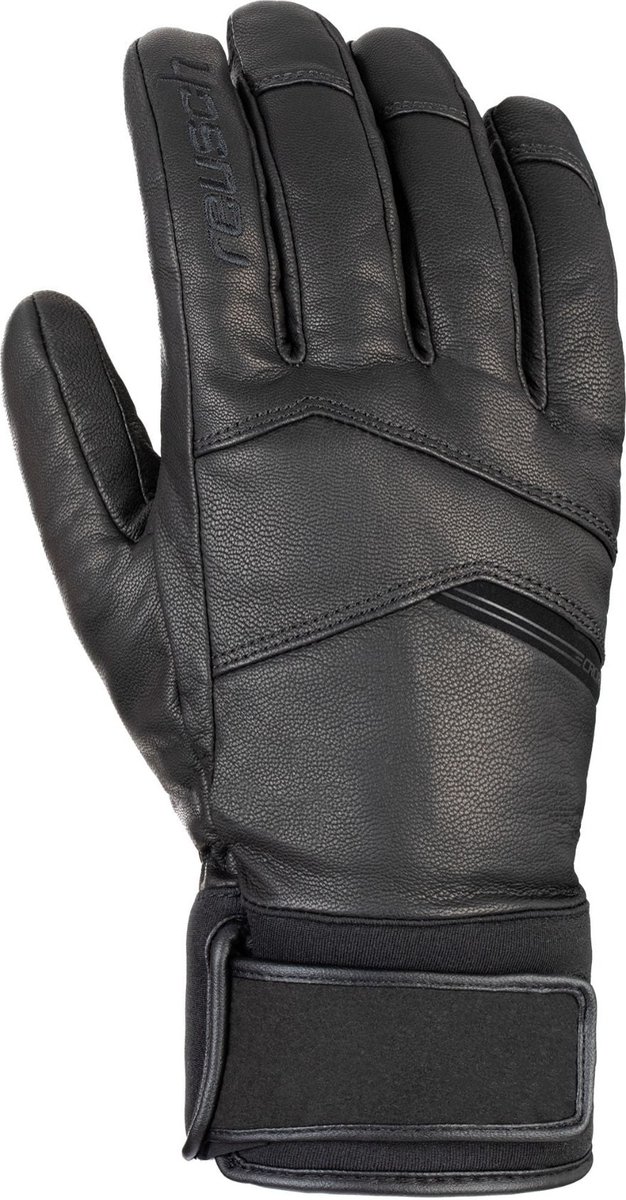 Reusch Cronon handschoenen Leren wintersport handschoenen Zwart