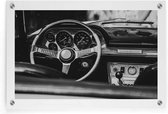 Walljar - Vintage Car II - Muurdecoratie - Plexiglas schilderij