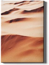Walljar - Zandvlakte - Muurdecoratie - Canvas schilderij