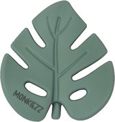 MONKIEZZ® Bijtring leaf | Cambridge | groen | bijtringen | baby speelgoed | baby producten