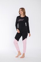 Sophia Mila Dames Luxe Pyjama | 2-delige Set | Lange Mouwen | Pyama Dames Volwassenen | Lange mouw | Blouse | Katoen | Pyjama Dames | Maat XL