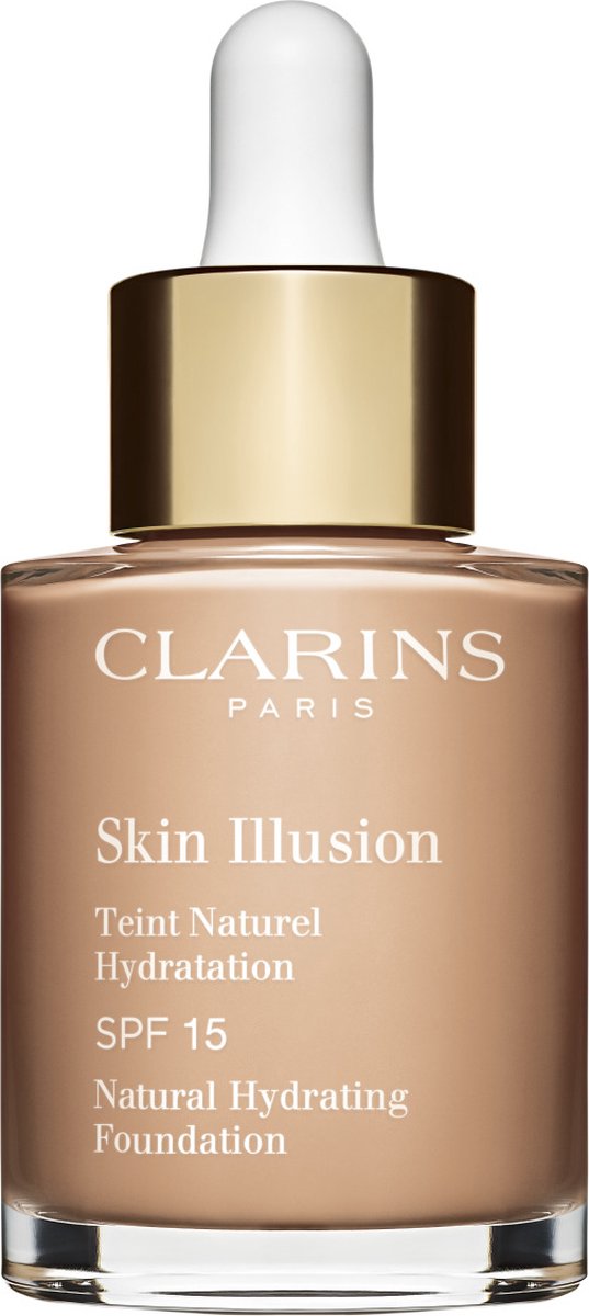 Goedkoopste Clarins Skin Illusion SPF 15 Naturel Hydratation - Foundation - 107 Beige - 30 ml