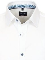 Wit Overhemd Met Bloemen Motief In De Kraag 123826900-000 - L