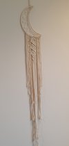 Dromenvanger Macramé - Maan - Wanddecoratie kinderkamer - boho babykamer - wandkleed