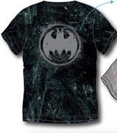 Batman heren t-shirt, volwassenen, zwart, maat M