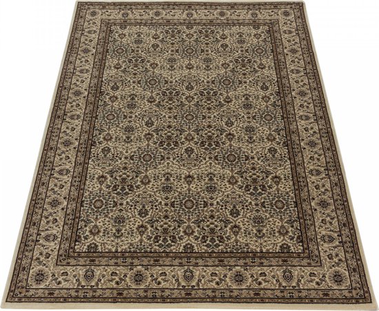 Tapis design beige moderne Belos - 120x160 cm - poils ras - salon - pour  intérieur 