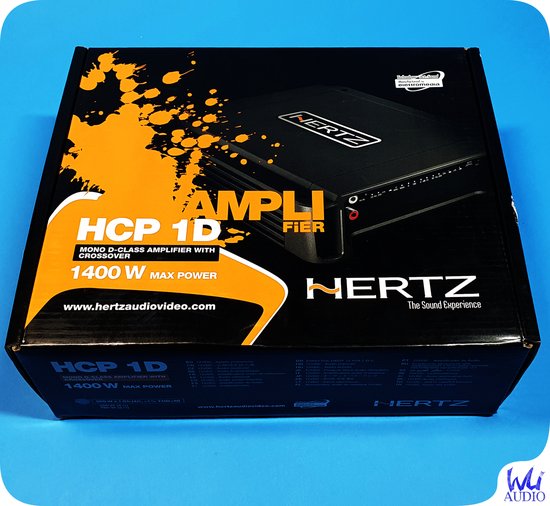 Hertz HCP 1D Autoversterker versterker voor subwoofers 550W RMS
