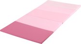Bol.com PLUFSIG Roze opvouwbare gymmat 78x185 cm IKEA aanbieding