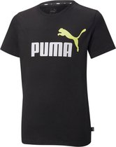 PUMA Essentials+ 2 Col Logo Jongens T-Shirt - Maat 128