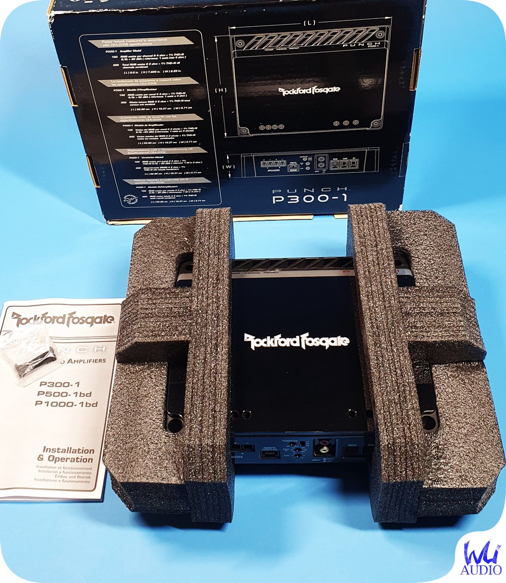 Rockford Fosgate P3001 monoblock autoversterker bol