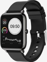 Smartwatch Rankos P22 - Sporthorloge - Smartwatches Dames & Heren - Zwart - Stappenteller - Harstlagmeter  - met App - Fitnesshorloge -Touch screen sporthorloge - Multi sport mode