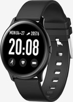 Smartwatch Rankos KW19 - Zwart - Smartwatch Heren - Smartwatch Dames - Stappenteller - Fitness Tracker - Activity Tracker - Smartwatch Android & IOS