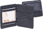Rimbaldi Magic Wallet Wallet Men - RFID anti-skim - Cuir - Zwart