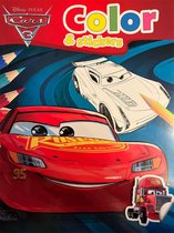 kleurboek Cars 3 met stickers