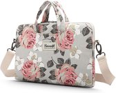 Canvaslife - Briefcase 15/16 Inch Hoes / Sleeve - white rose