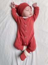 Little Bumpy's | Boxpakje | Roest | Babyknit | Maat 56 | Handgemaakt | Babykleding | Geboortepakje