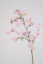 Kunstbloem - Cherryblossom - topkwaliteit decoratie - 2 stuks - zijden bloem - peach - 127 cm hoog